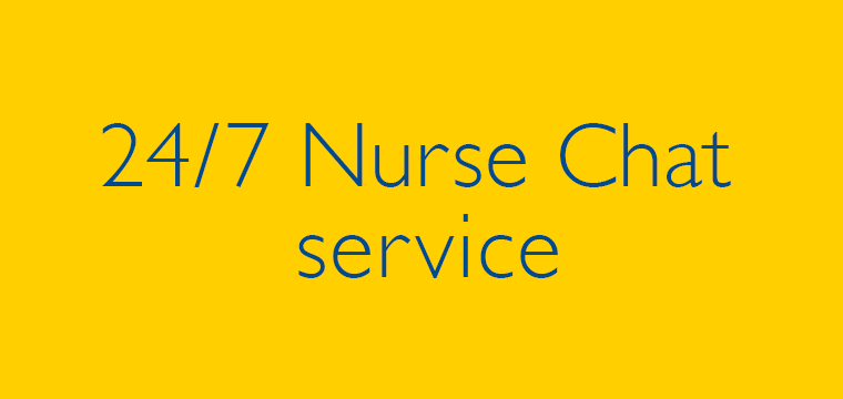 24/7 Nurse Chat service
