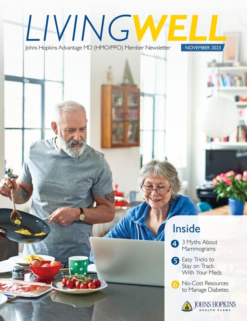 Living Well October 2023 newsletter