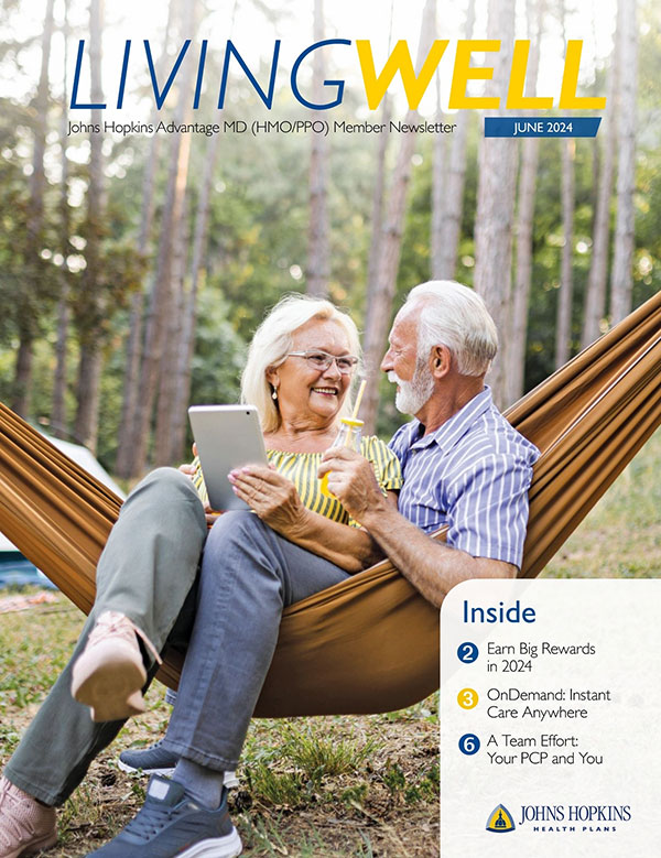 June 2024 Living Well cover