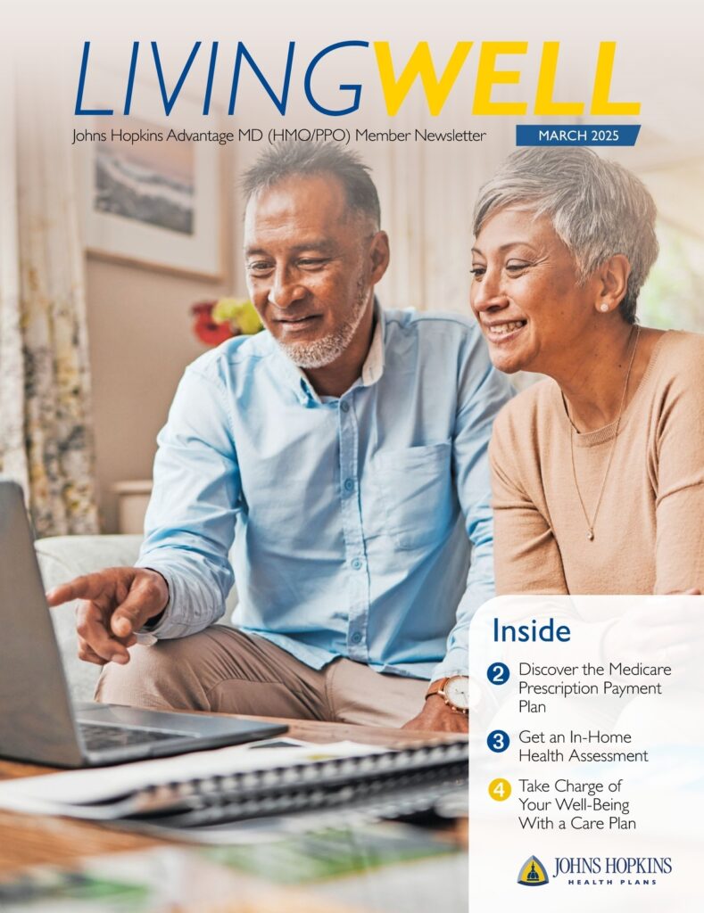 Advantage MD March 2025 Living Well member newsletter