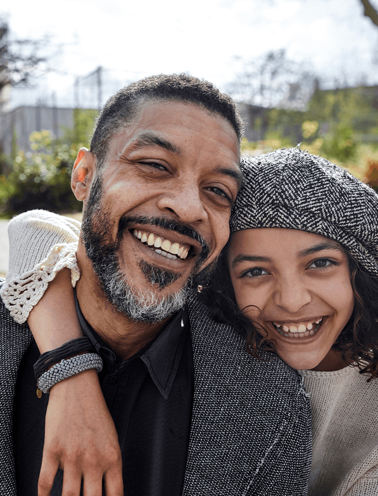 Grandfather with Granddaughter