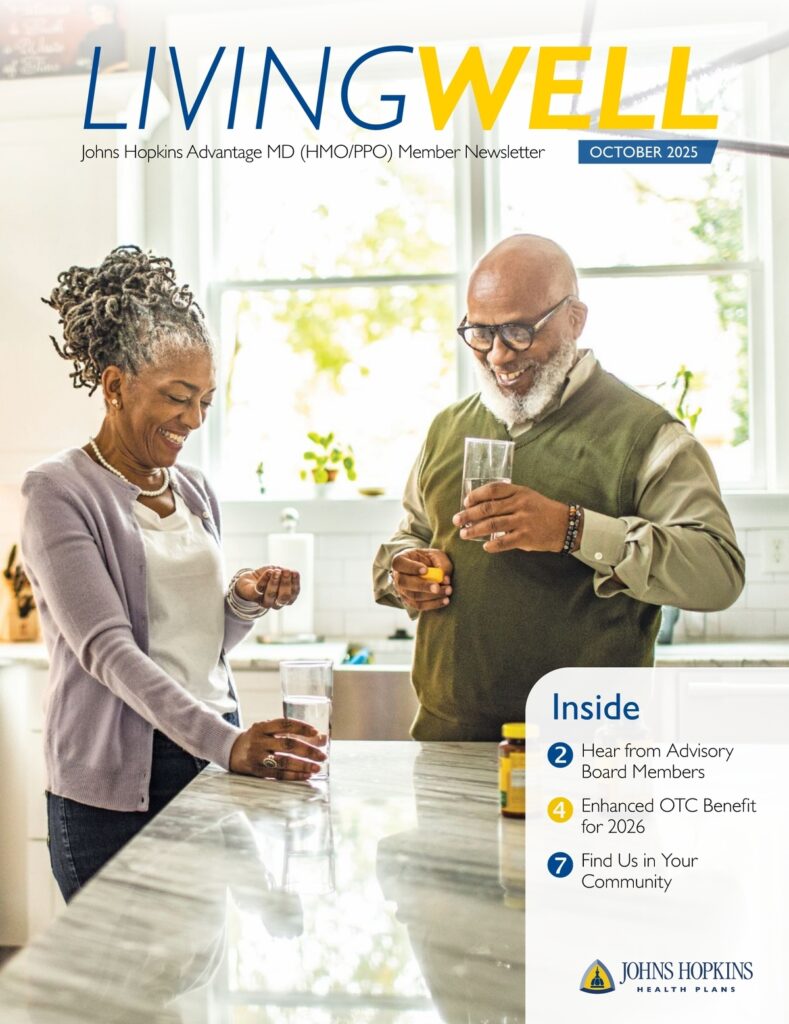 october 2025 living well cover