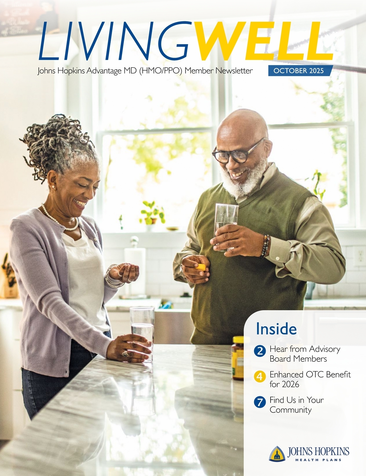 october 2025 living well cover